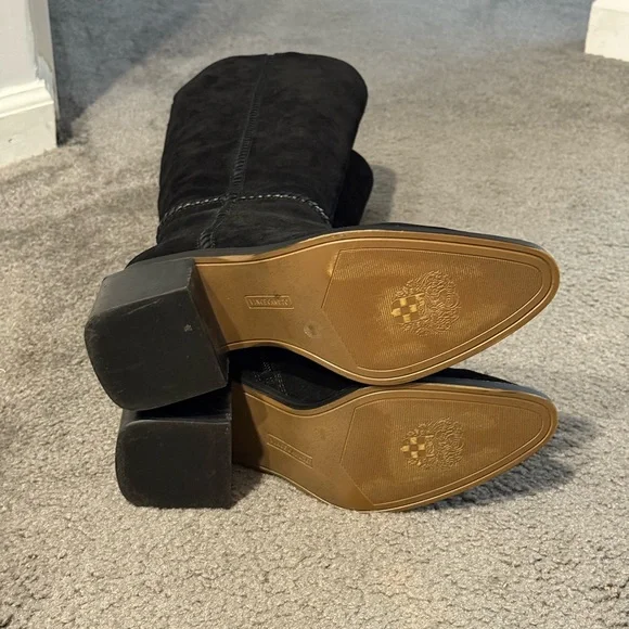 Vince Camuto Black Over the Knee Boots - Picture 2 of 6